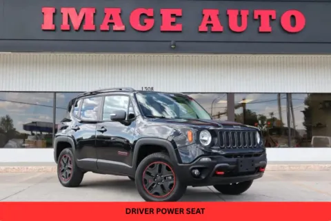 Black 2016 Jeep Renegade Trailhawk for sale in West Jordan, UT