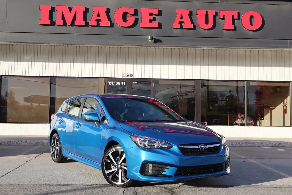 Blue 2022 Subaru Impreza Sport for sale in West Jordan, UT