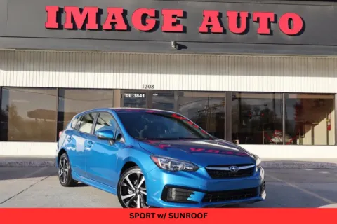 Blue 2022 Subaru Impreza Sport for sale in West Jordan, UT