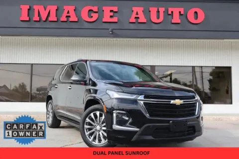 Black 2023 Chevrolet Traverse Premier for sale in West Jordan, UT