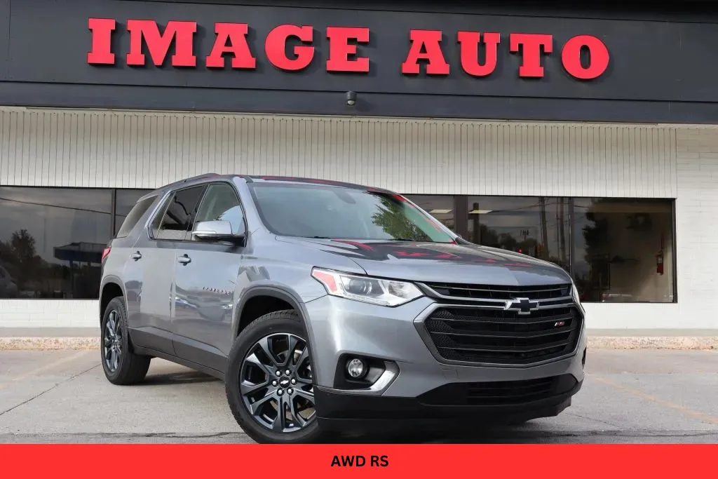 Gray 2019 Chevrolet Traverse RS for sale in West Jordan, UT