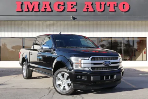 Black 2020 Ford F-150 Platinum Pickup 4D 5 1/2 ft for sale in West Jordan, UT