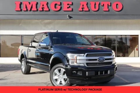 Black 2020 Ford F-150 Platinum Pickup 4D 5 1/2 ft for sale in West Jordan, UT
