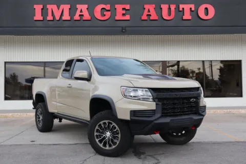 Beige 2021 Chevrolet Colorado 4WD ZR2 for sale in West Jordan, UT