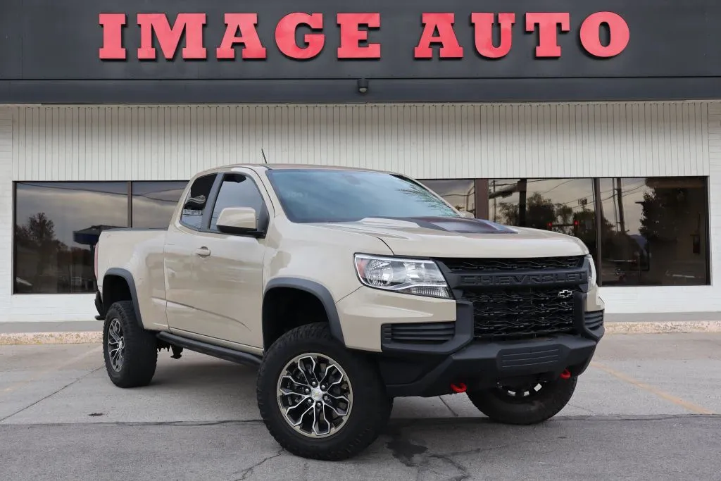 Beige 2021 Chevrolet Colorado 4WD ZR2 for sale in West Jordan, UT