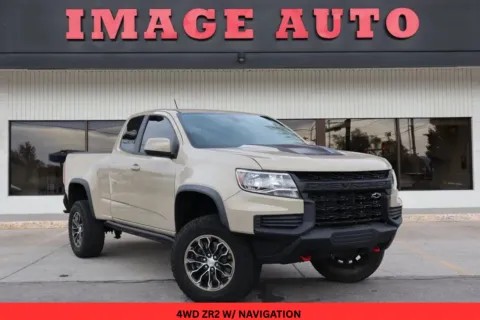 Beige 2021 Chevrolet Colorado 4WD ZR2 for sale in West Jordan, UT