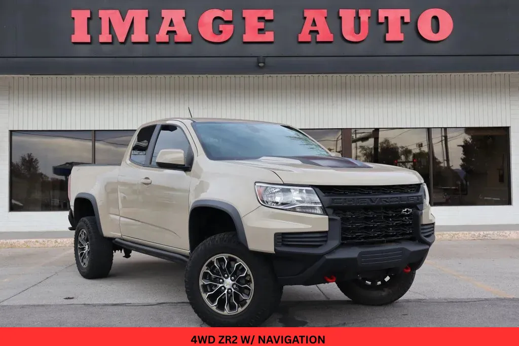 Beige 2021 Chevrolet Colorado 4WD ZR2 for sale in West Jordan, UT