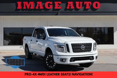 White 2018 Nissan Titan PRO-4X for sale in West Jordan, UT