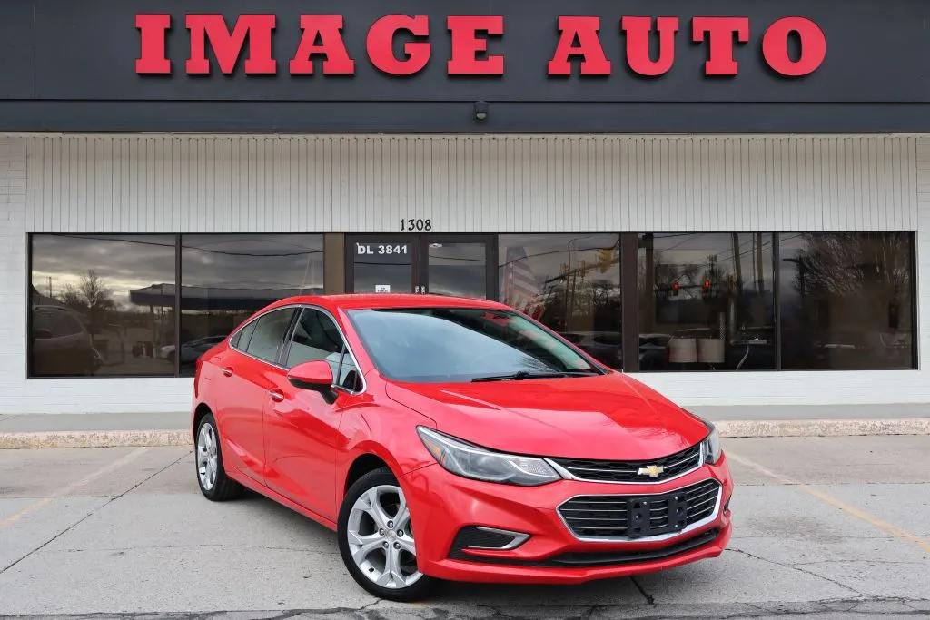 Red 2016 Chevrolet Cruze Premier for sale in West Jordan, UT