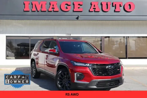 Red 2022 Chevrolet Traverse RS for sale in West Jordan, UT