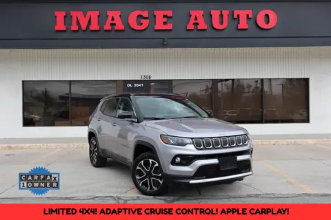 Silver 2022 Jeep Compass Limited for sale in West Jordan, UT
