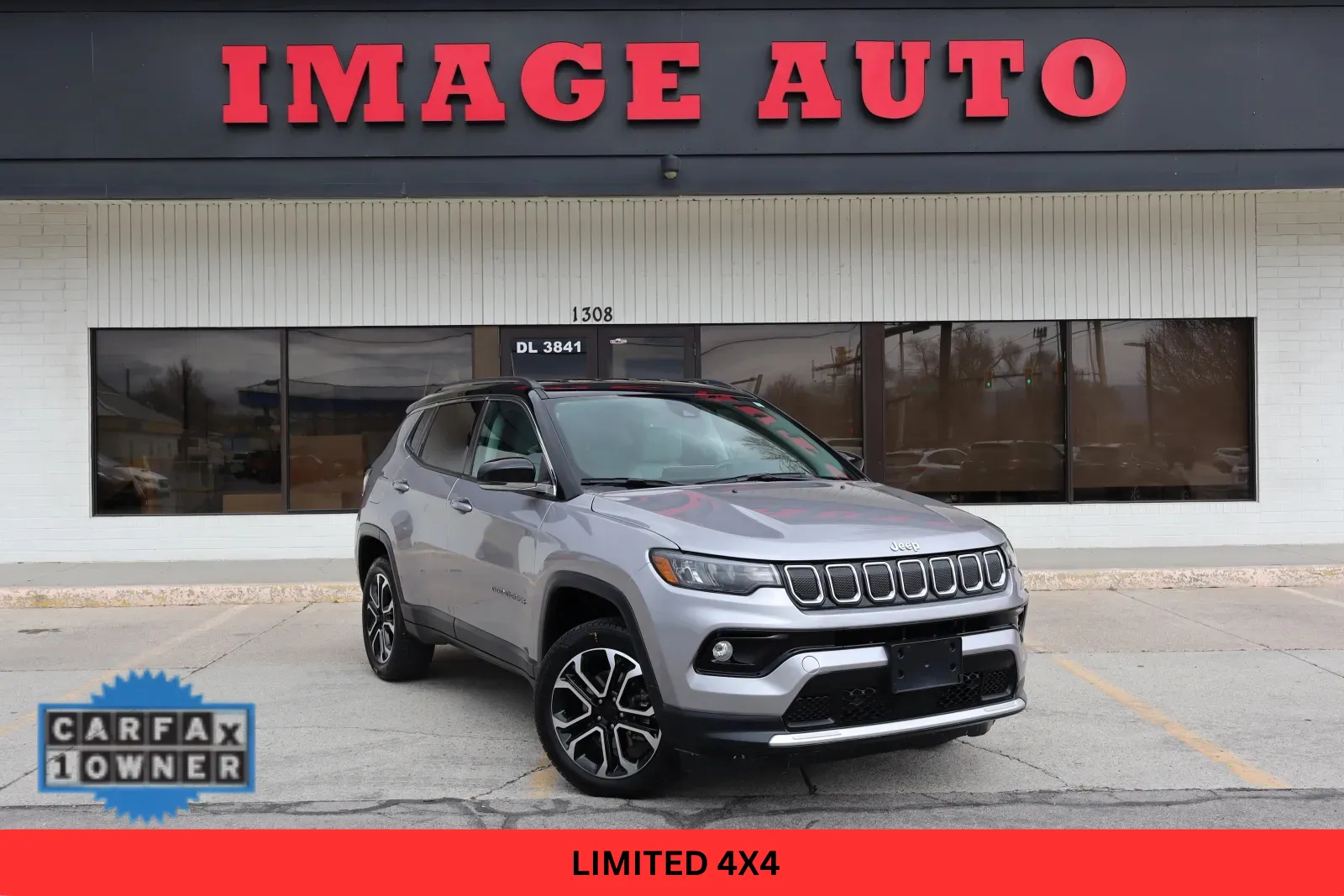 Silver 2022 Jeep Compass Limited for sale in West Jordan, UT