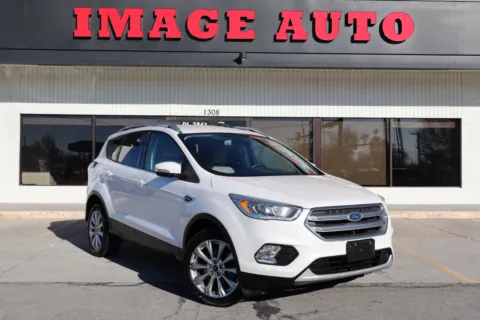 White 2017 Ford Escape Titanium for sale in West Jordan, UT