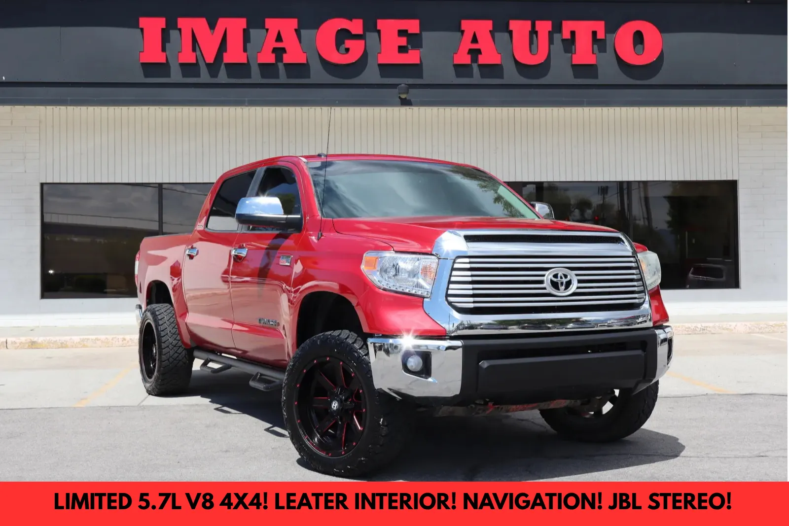Red 2014 Toyota Tundra 4WD Truck LTD for sale in West Jordan, UT