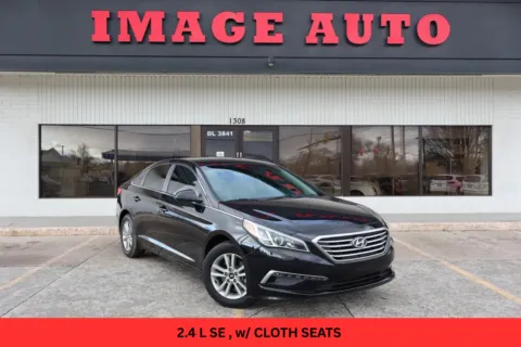 Black 2015 Hyundai Sonata 2.4L SE for sale in West Jordan, UT