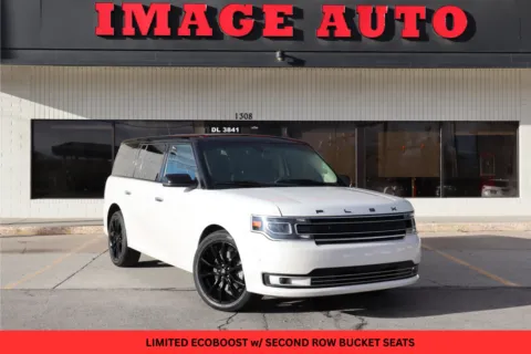 White 2019 Ford Flex Limited EcoBoost for sale in West Jordan, UT
