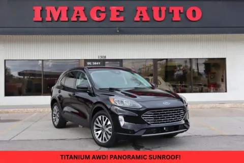 Black 2022 Ford Escape Titanium for sale in West Jordan, UT