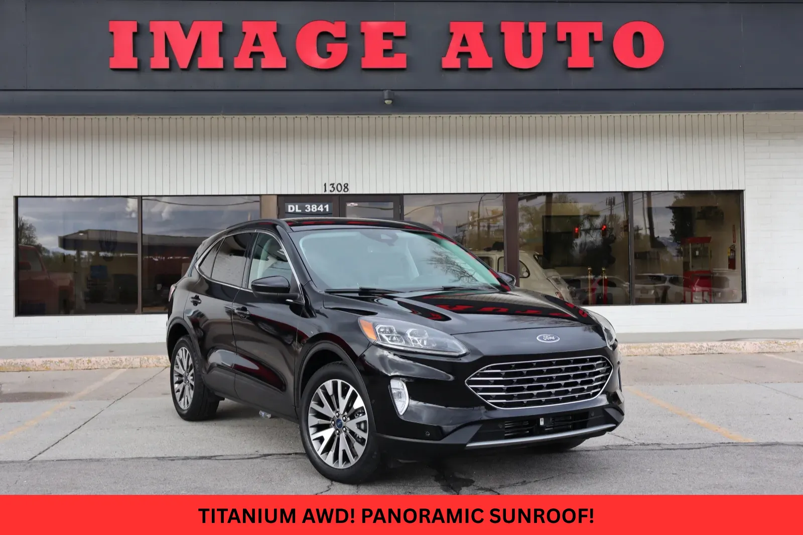 Black 2022 Ford Escape Titanium for sale in West Jordan, UT