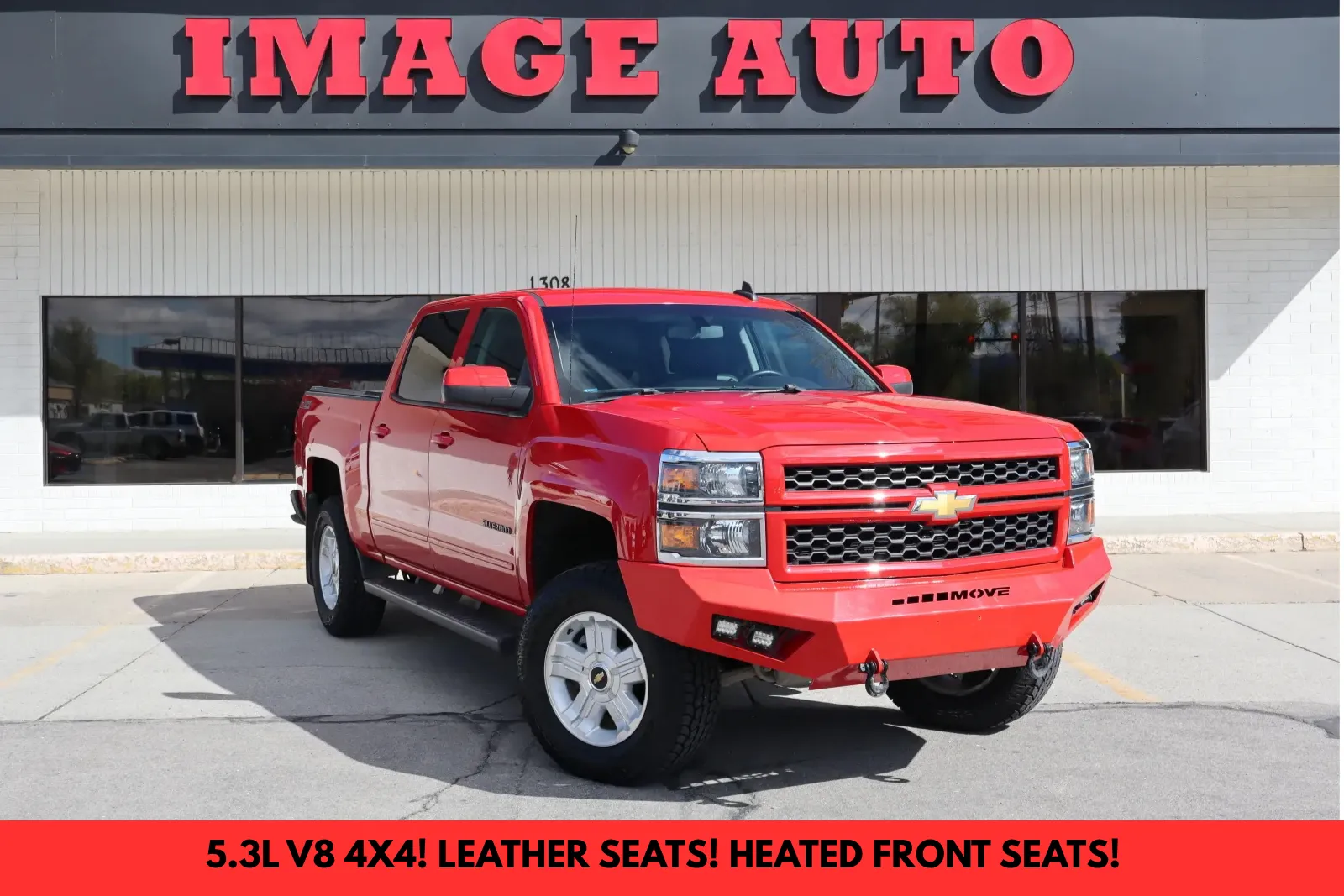 Red 2015 Chevrolet Silverado 1500 LT for sale in West Jordan, UT