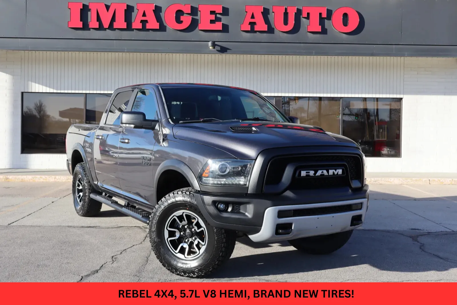 Gray 2016 Ram 1500 Rebel for sale in West Jordan, UT