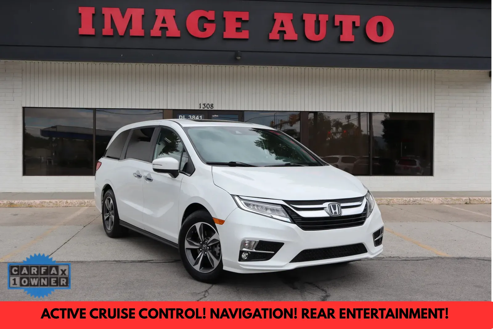 White 2020 Honda Odyssey Touring for sale in West Jordan, UT