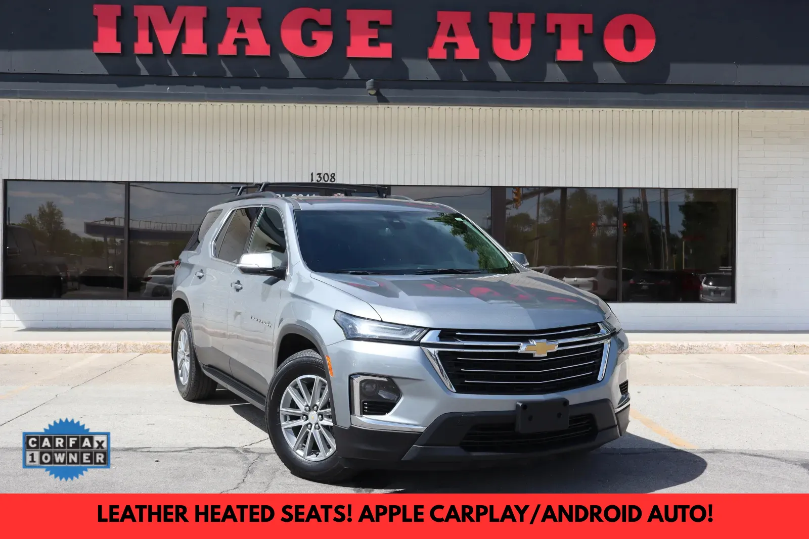 Gray 2023 Chevrolet Traverse LT Leather for sale in West Jordan, UT