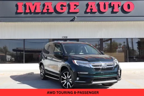 Green 2019 Honda Pilot Touring 8-Passenger for sale in West Jordan, UT
