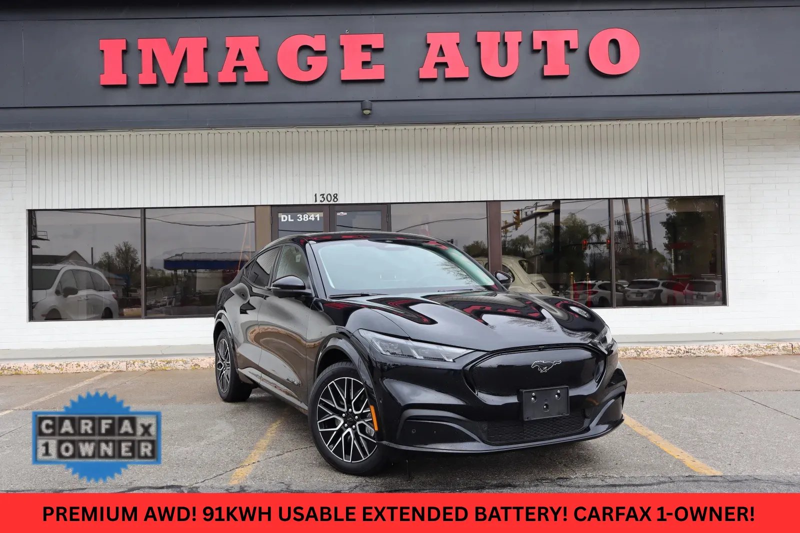 Black 2024 Ford Mustang Mach-E Premium for sale in West Jordan, UT