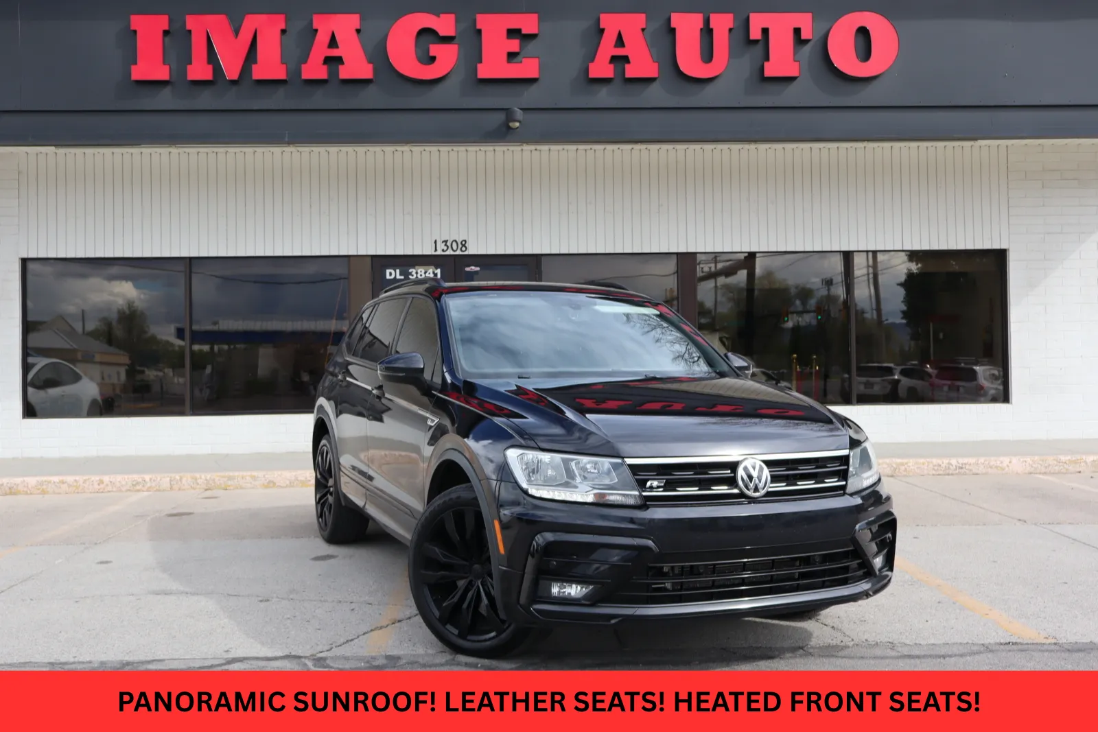 Black 2020 Volkswagen Tiguan SE R-Line Black for sale in West Jordan, UT