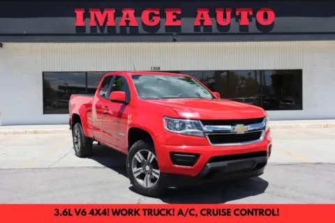 Red 2017 Chevrolet Colorado 4WD WT for sale in West Jordan, UT