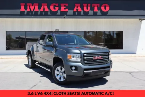 Gray 2016 GMC Canyon 4WD SLE for sale in West Jordan, UT
