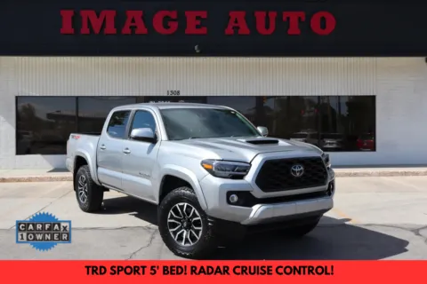 Silver 2021 Toyota Tacoma TRD Sport for sale in West Jordan, UT