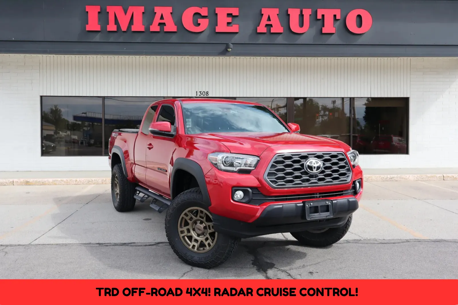 Red 2022 Toyota Tacoma TRD Off Road for sale in West Jordan, UT