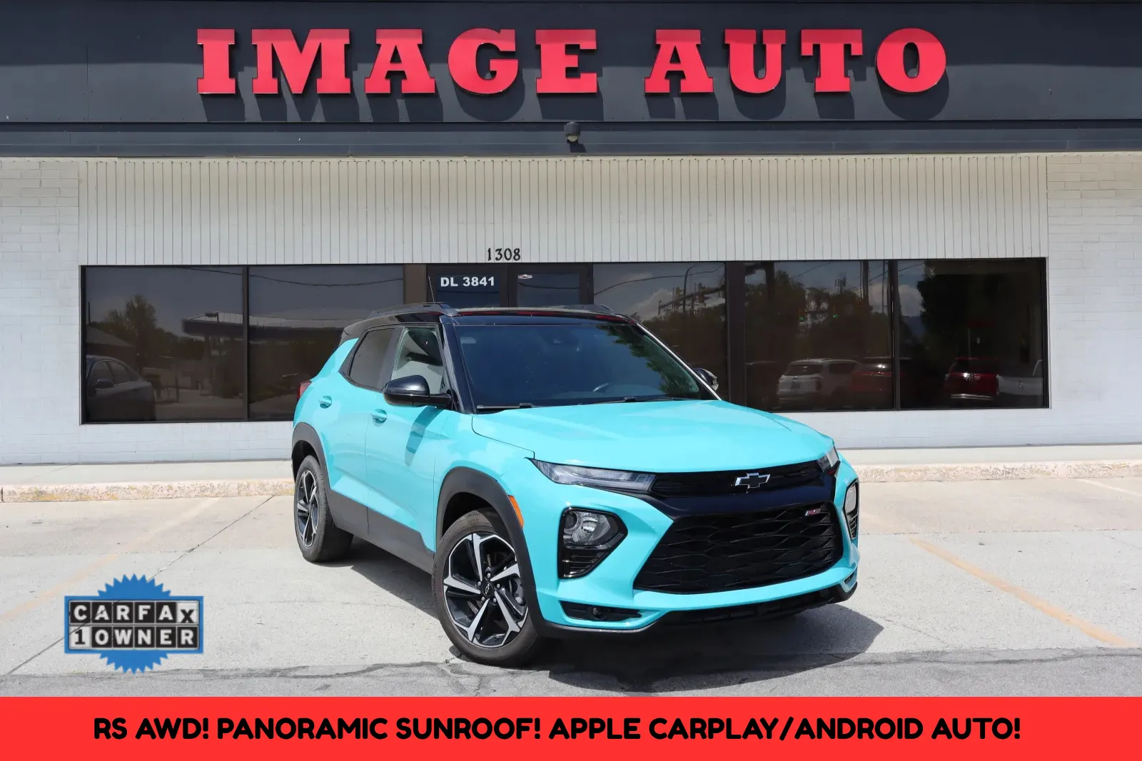 Blue 2022 Chevrolet Trailblazer RS for sale in West Jordan, UT