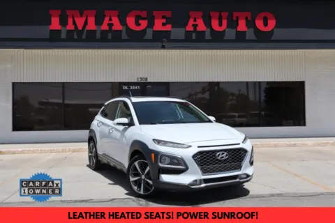 White 2018 Hyundai Kona Limited for sale in West Jordan, UT