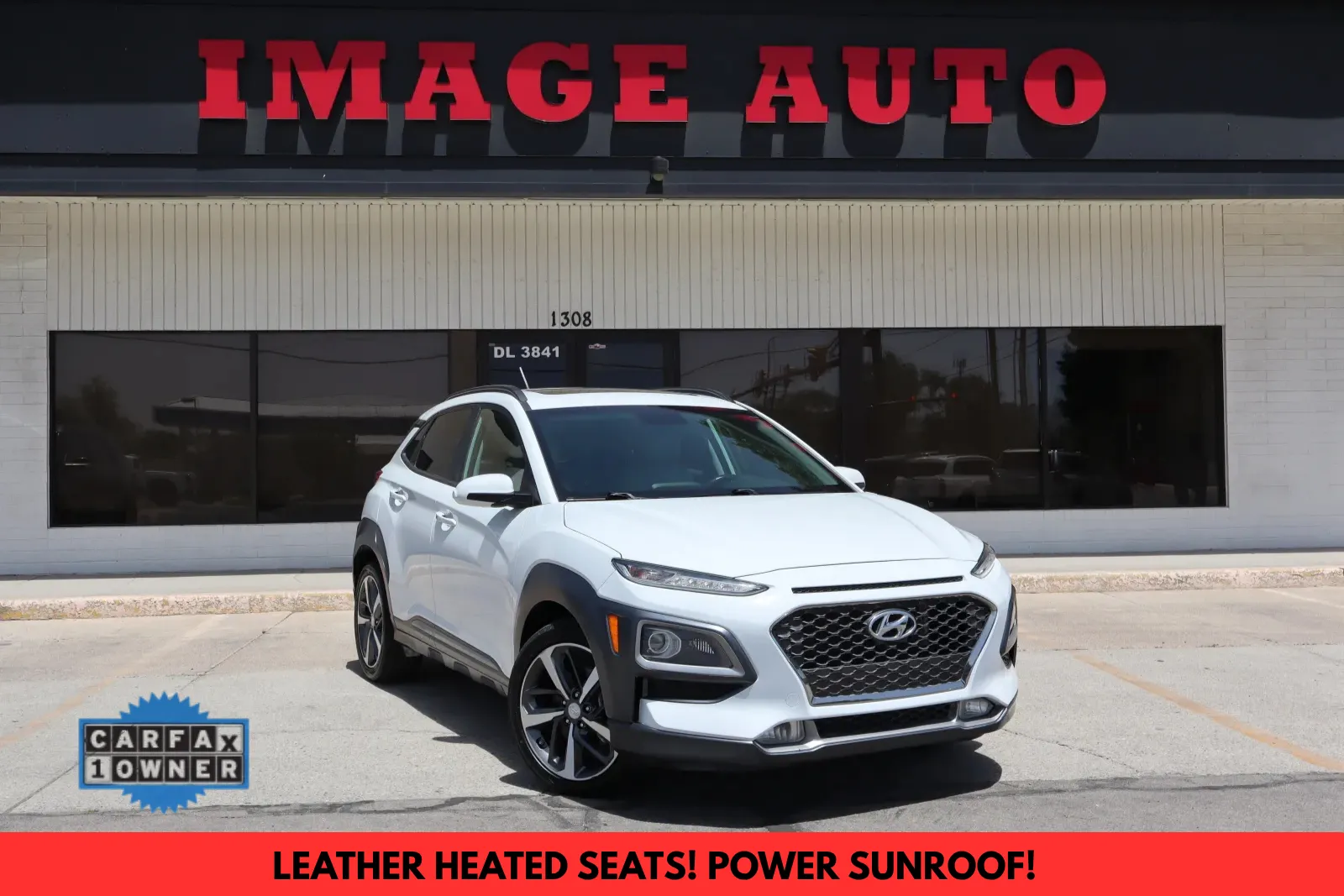 White 2018 Hyundai Kona Limited for sale in West Jordan, UT