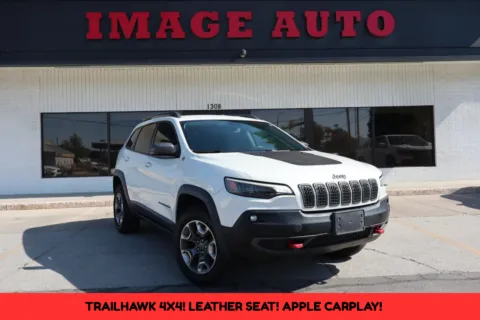 White 2019 Jeep Cherokee Trailhawk for sale in West Jordan, UT