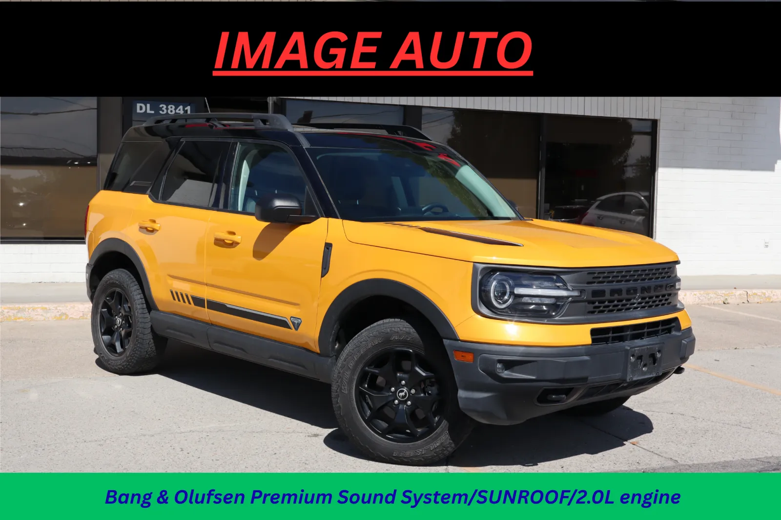 Yellow 2021 Ford Bronco Sport First Edition for sale in West Jordan, UT