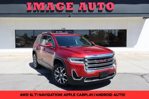 Red 2023 GMC Acadia SLT for sale in West Jordan, UT