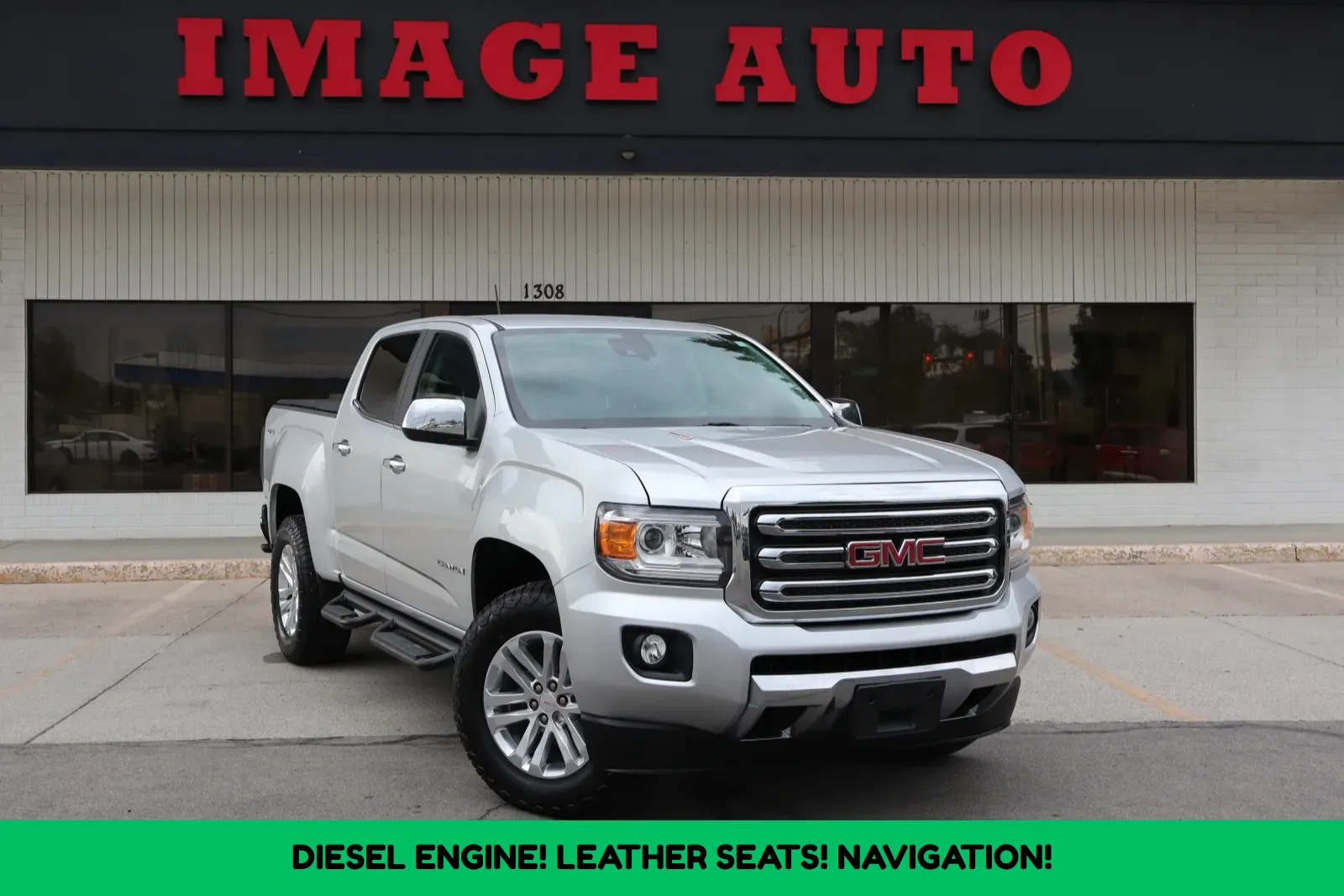 Silver 2019 GMC Canyon 4WD SLT for sale in West Jordan, UT