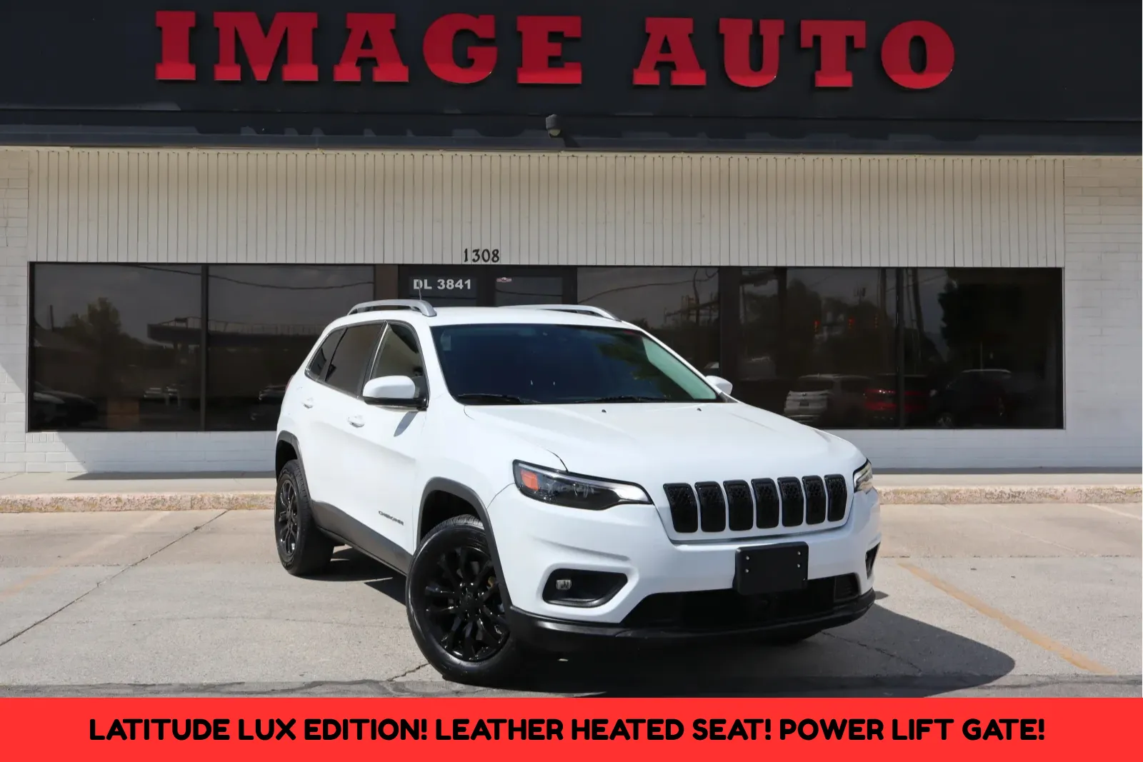 White 2021 Jeep Cherokee Latitude Lux for sale in West Jordan, UT