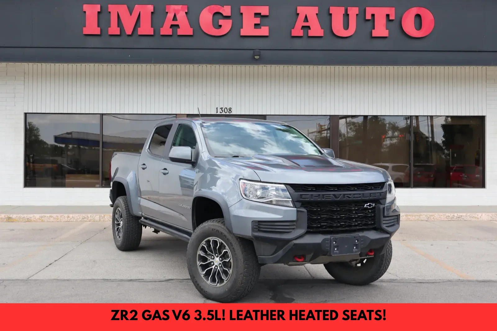 Gray 2022 Chevrolet Colorado 4WD ZR2 for sale in West Jordan, UT