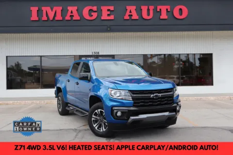 Blue 2022 Chevrolet Colorado 4WD Z71 for sale in West Jordan, UT