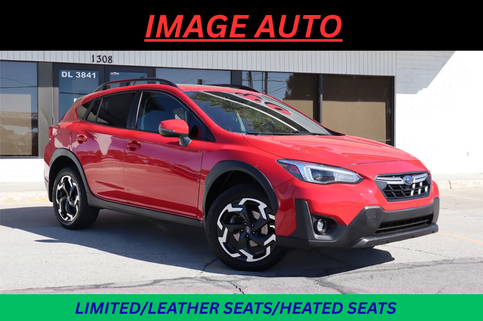 Red 2021 Subaru Crosstrek Limited for sale in West Jordan, UT
