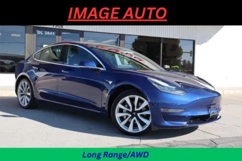 Blue 2019 Tesla Model 3 Long Range for sale in West Jordan, UT