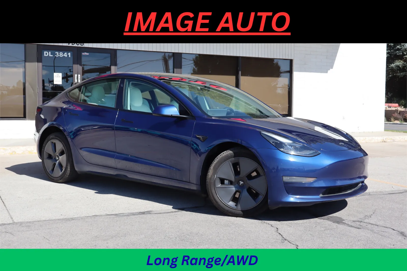Blue 2021 Tesla Model 3 Long Range for sale in West Jordan, UT