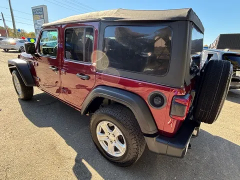 Another view of 2021 Jeep Wrangler Unlimited Sport S for sale in Wando, SC at Pinnacle Motor Company CHS