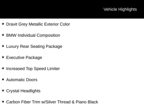 More photos of 2024 BMW 7 Series 760i xDrive at Pinnacle Motor Company CHS, SC