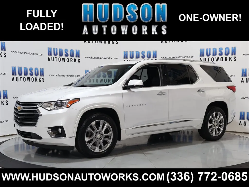 White 2018 Chevrolet Traverse Premier for sale in Greensboro, NC