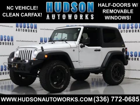 White 2018 Jeep Wrangler Sport for sale in Greensboro, NC